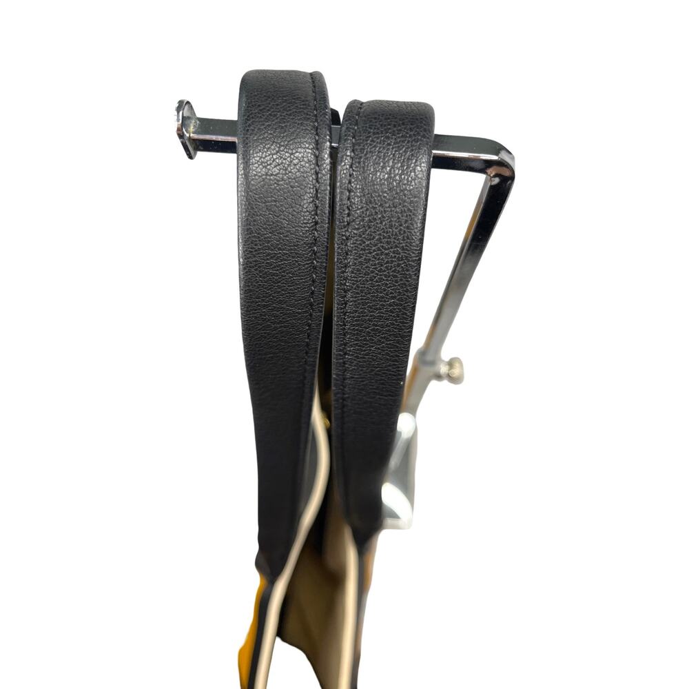 Chloé Alison Large Leather Tote Bag Mustard Yellow Black Colorblock 2013 - Picture 10 of 16